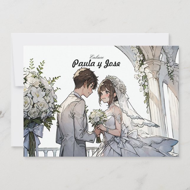 Anime Love: Invitation (Front)