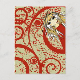 Anime Love- Personalise Postcard