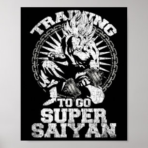 Anime Lover Bodybuilder Funny Workout Fitness Gym  Poster