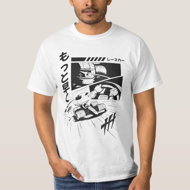 Anime Lover Gift Geek Clothing Otaku Manga Cosplay T-Shirt (Front)