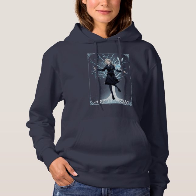 Anime Luna Lovegood's Rabbit Patronus Hoodie (Front)