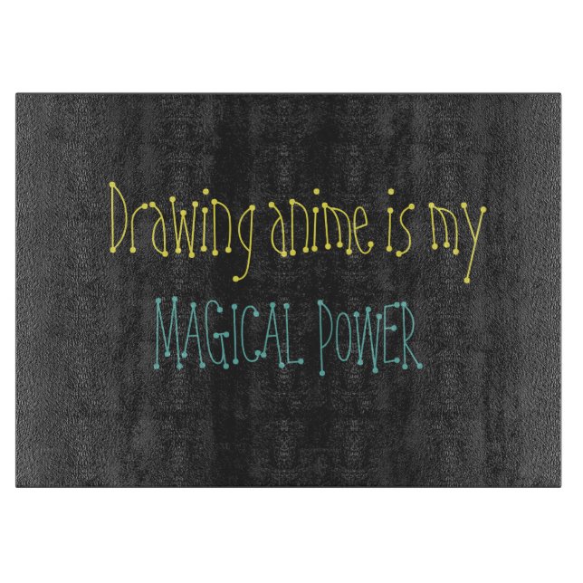 Anime Magic- Cutting Board (Front)