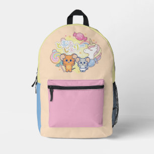 Anime Magical Candyland with Jerry and Tuffy Printed Backpack
