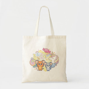 Anime Magical Candyland with Jerry and Tuffy Tote Bag