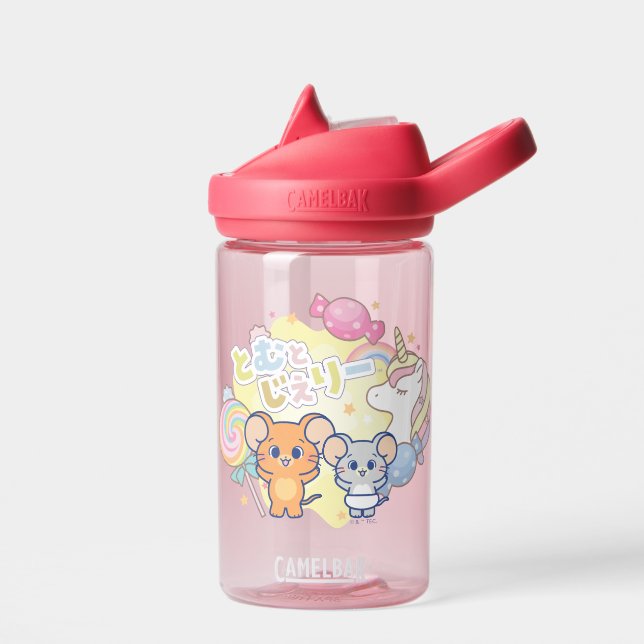 Anime Magical Candyland with Jerry and Tuffy Water Bottle (Left)