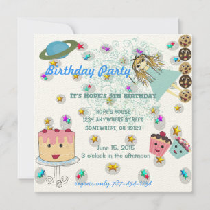 Anime Magical Days Invitation  Birthday T-Shirts,