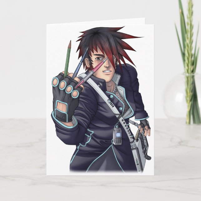 Anime Manga Artist Card (Front)