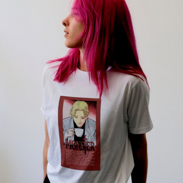 Anime Manga Comic Monster Johan Liebert T-Shirt (Creator Uploaded)