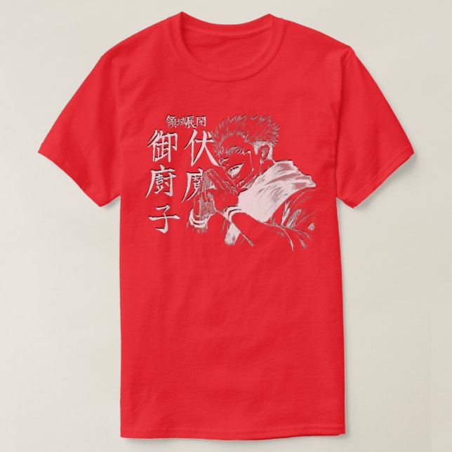 Anime manga demon Otaku style top (Design Front)