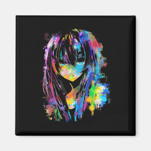 Anime Manga Graphic Colourful Art Anime Magnet