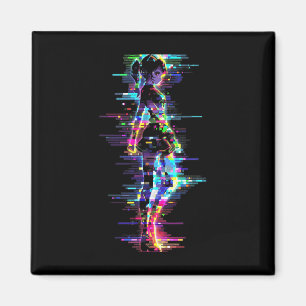 Anime Manga Graphic Colourful Artwork Anime  Magnet