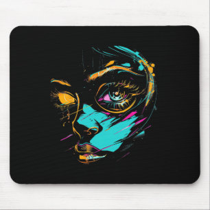 Anime Manga Graphic Illustration Anime 1  Mouse Mat