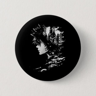 Anime Manga Graphic Illustration Anime 2  6 Cm Round Badge