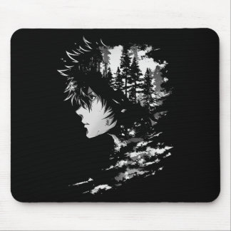 Anime Manga Graphic Illustration Anime 2  Mouse Mat