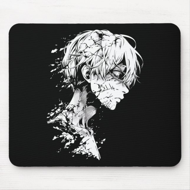 Anime Manga Motif Drawing Artwork Anime  Mouse Mat (Front)