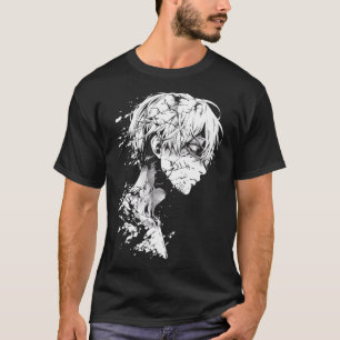 Anime Manga Motif Drawing Artwork Anime  T-Shirt