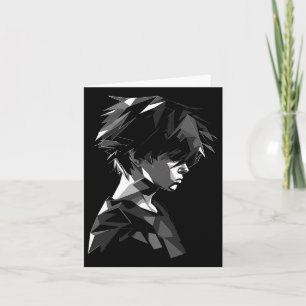 Anime Manga Motif Polygon Artwork Anime Card
