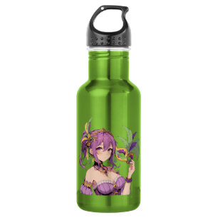 Anime Mardi Gras mask 532 Ml Water Bottle