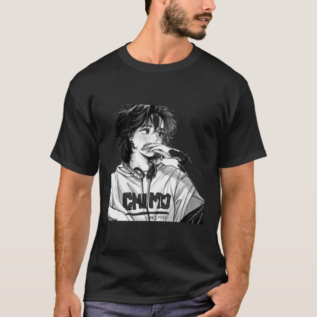 anime masculino T-Shirt (Front)