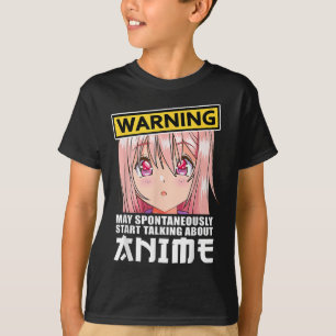 Anime Merch Clothes Teen Girls Gift Women Japanese T-Shirt