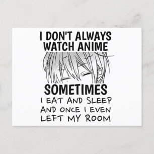 Anime Merch For Men Cute Anime Boys Japanese Announcement Postcard