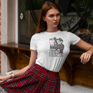 Anime Military Girl  T-Shirt