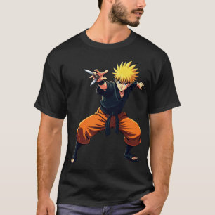 Anime Ninja Warrior– Action-Packed Shinobi Fighter T-Shirt