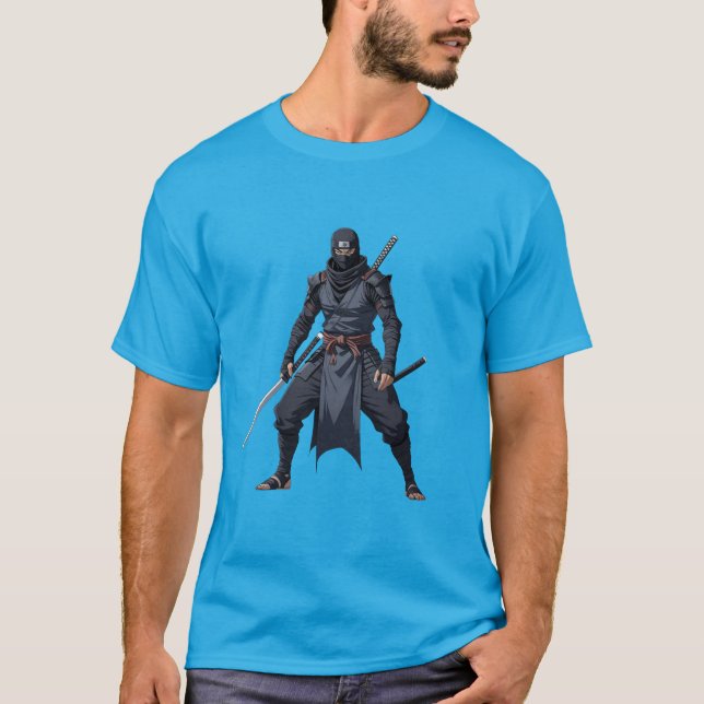 Anime Ninja Warrior T-Shirt (Front)