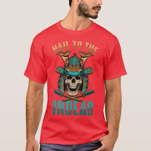 Anime Ninjas Hail To The Undead Samurais Manga T-Shirt