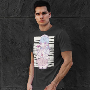 Anime Nurse With Broken Heart  T-Shirt