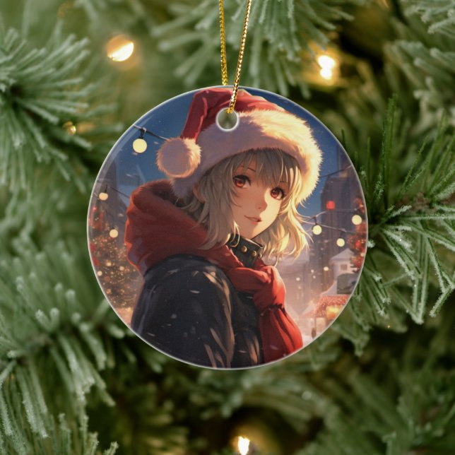 Anime Ornament, Manga, Anime Christmas Decor Ceramic Tree Decoration (Tree)