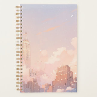 Anime Pastel City  Planner