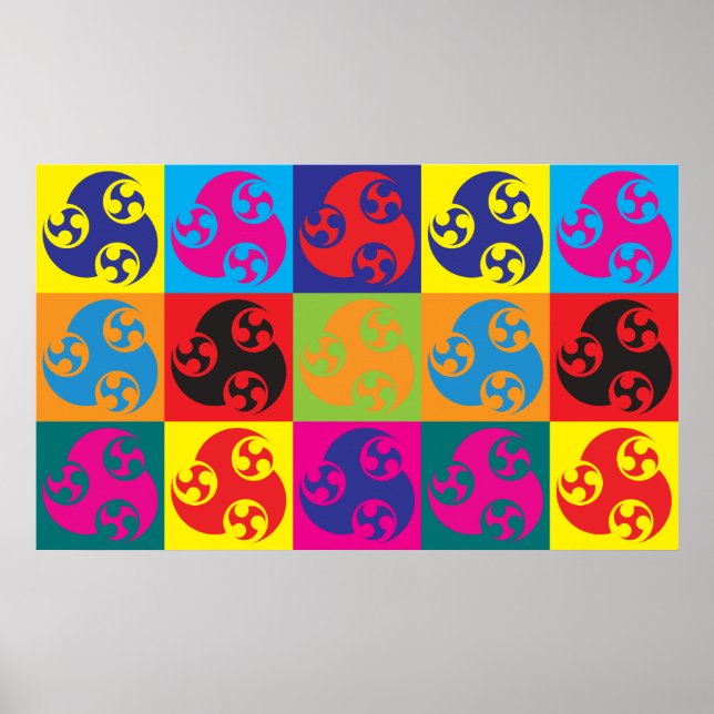 Anime Pop Art Poster (Front)