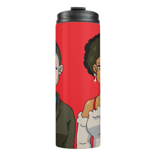 Anime Portrait Women Beauty Pretty Cute Adorable Thermal Tumbler