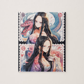 Anime Postage Stamp Puzzle