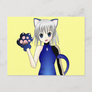 Anime postcard
