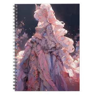 Anime Princess Fantasy Art Notebook