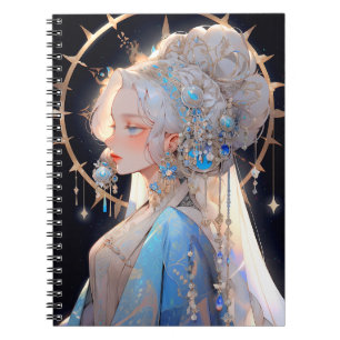 Anime Princess Fantasy Art Notebook