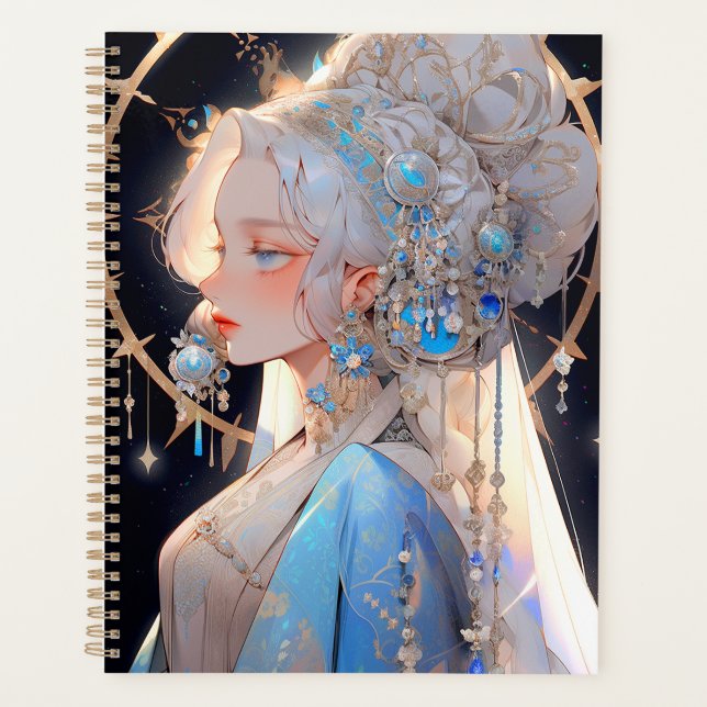 Anime Princess Fantasy Art Planner (Front)