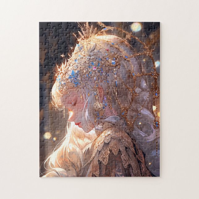 Anime Princess Girl Fantasy Art Jigsaw Puzzle (Vertical)