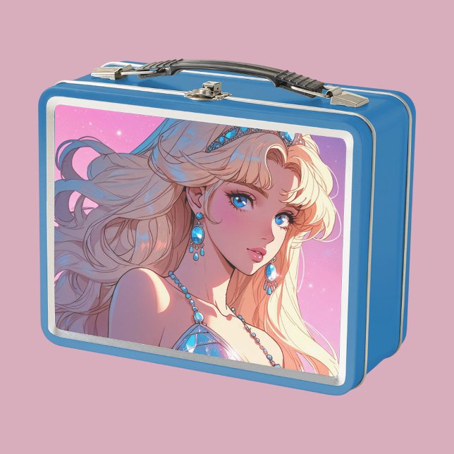 Anime Princess  Metal Lunch Box (Creator Uploaded)