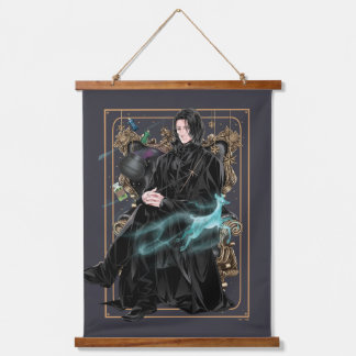 Anime Professor Severus Snape Seated Hanging Tapestry