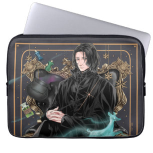 Anime Professor Severus Snape Seated Laptop Sleeve