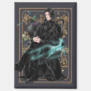 Anime Professor Severus Snape Seated Magnet