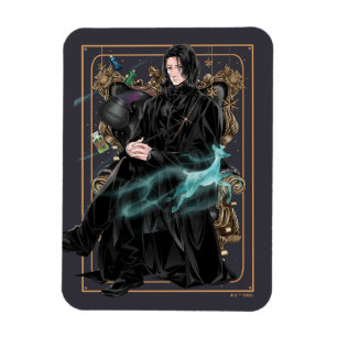 Anime Professor Severus Snape Seated Magnet