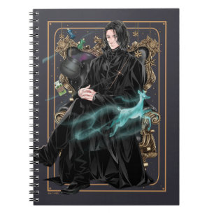 Anime Professor Severus Snape Seated Notebook