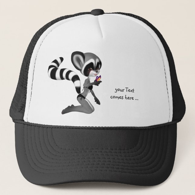 Anime Racoon Hat (Front)