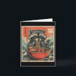 Anime Racoon Ramen Japanese Funny Kawaii Gift Men Card<br><div class="desc">Anime Racoon Ramen Japanese Funny Kawaii Gift Men Women Kid</div>