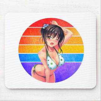 Anime Rainbow Mouse Mat