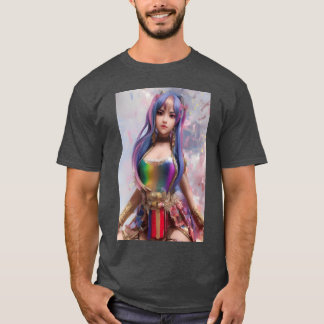 Anime Rainbow vintage T-Shirt